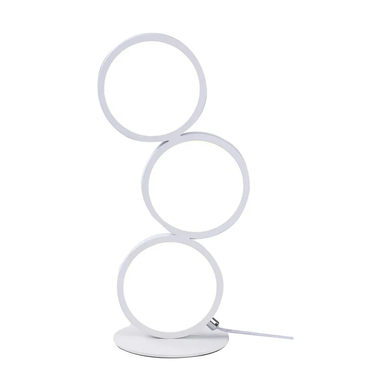 House Vogue™ - LumiRing Touch - A minimalist dimmable table lamp with intelligent touch controls, perfect for bedrooms and living rooms.