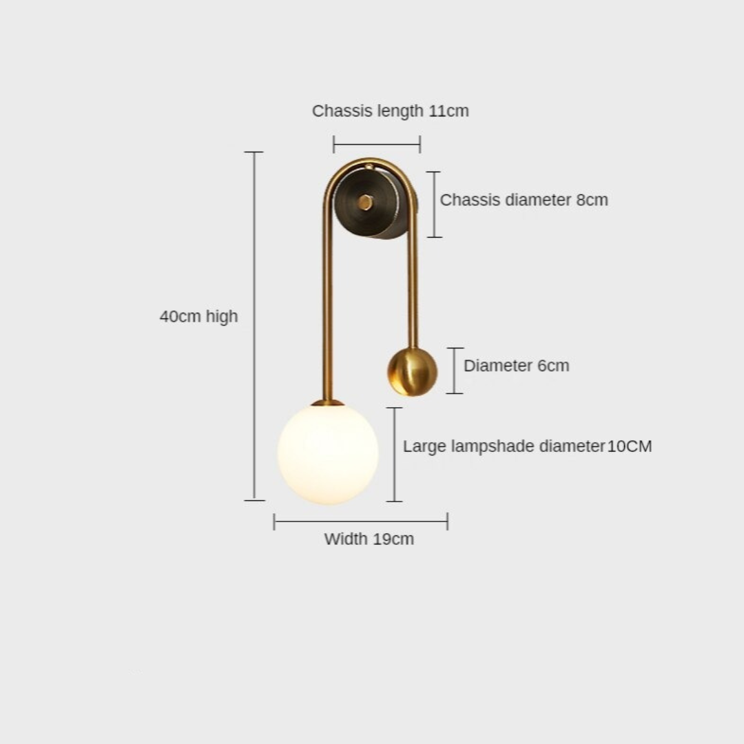 House Vogue™- G9 LuxeGlass Wall Lamp