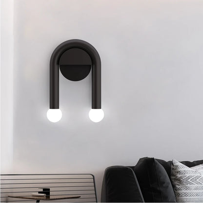 House Vogue™ - BlackAura Nordic Wall Lamp – Creative Lighting for Bedroom, Bathroom & Living Room Decor