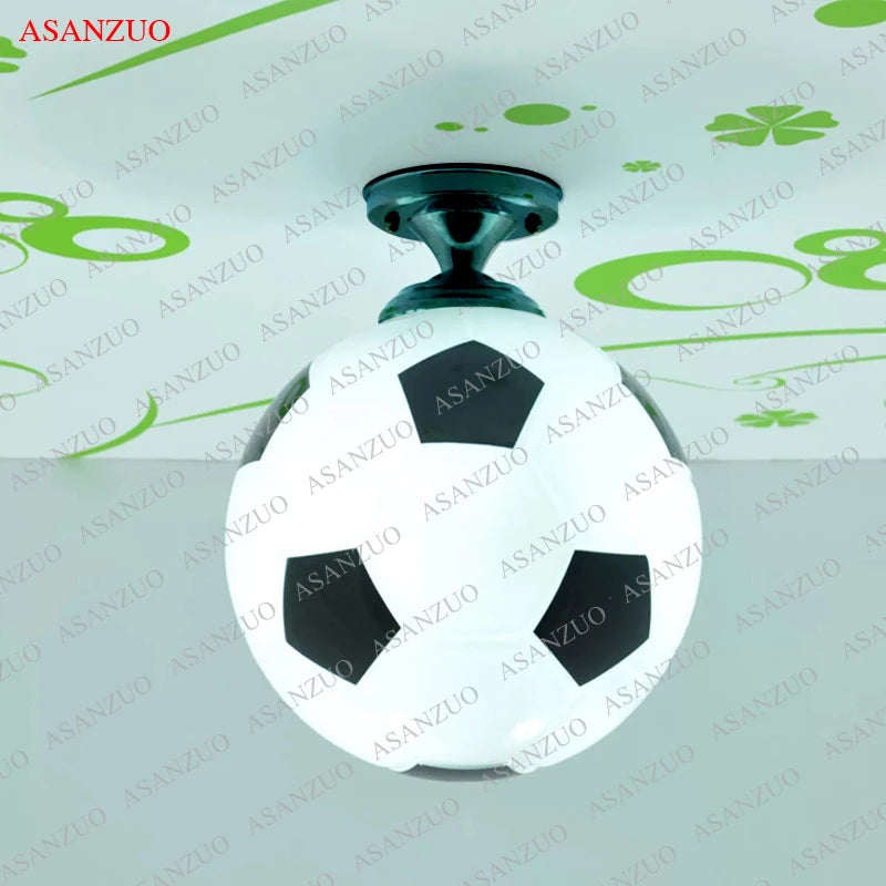 House Vogue™ - Kickoff LED Football Pendant Light – Unique Ceiling Lamp for Boys' Bedroom & Playroom Decor