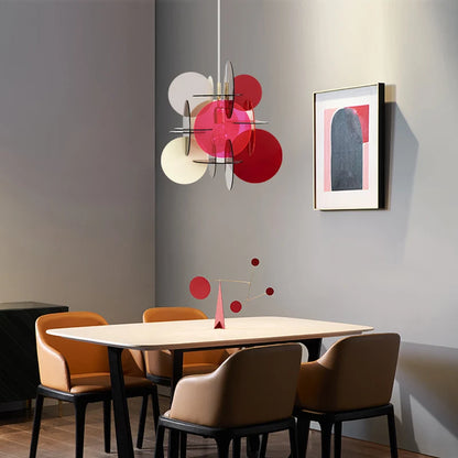 House Vogue™ - Luminous Loft: Colorful Acrylic Pendant Light for Dining & Bedroom