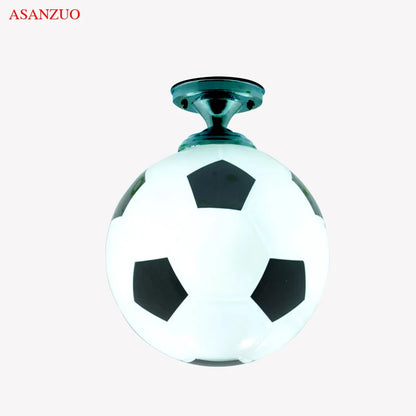 House Vogue™ - Kickoff LED Football Pendant Light – Unique Ceiling Lamp for Boys' Bedroom & Playroom Decor