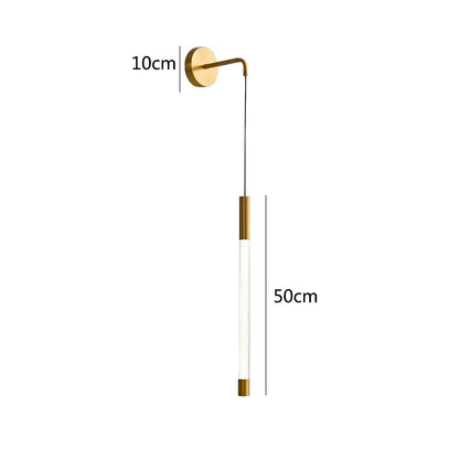 House Vogue™ - LuxeBar LED Wall Sconce – Stylish Gold Pendant Light for Kitchen & Living Room