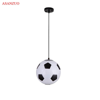 House Vogue™ - Kickoff LED Football Pendant Light – Unique Ceiling Lamp for Boys' Bedroom & Playroom Decor