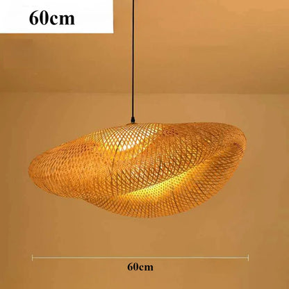 House Vogue™ - Handmade Nordic Rattan Bamboo Pendant Light for Kitchen & Dining