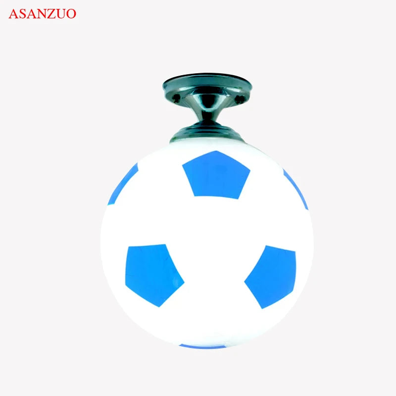 House Vogue™ - Kickoff LED Football Pendant Light – Unique Ceiling Lamp for Boys' Bedroom & Playroom Decor