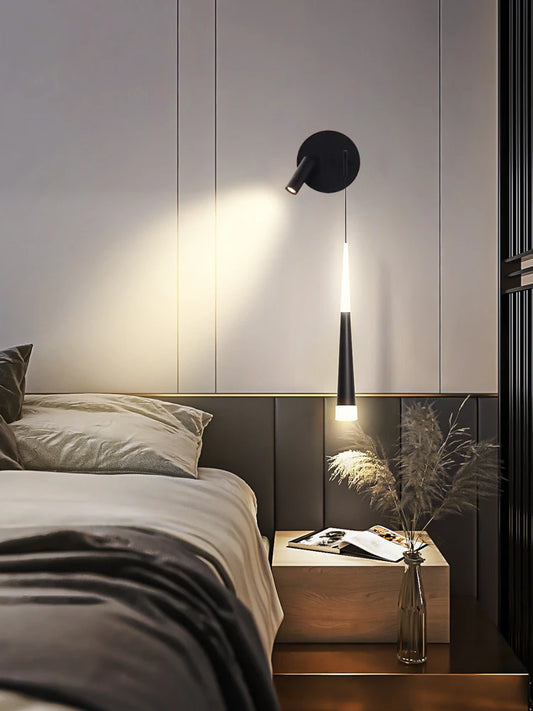 House Vogue™ - LuxeBeam Nordic LED Wall Lamp – Elegant Spotlight for Living Room & Bedroom Walls