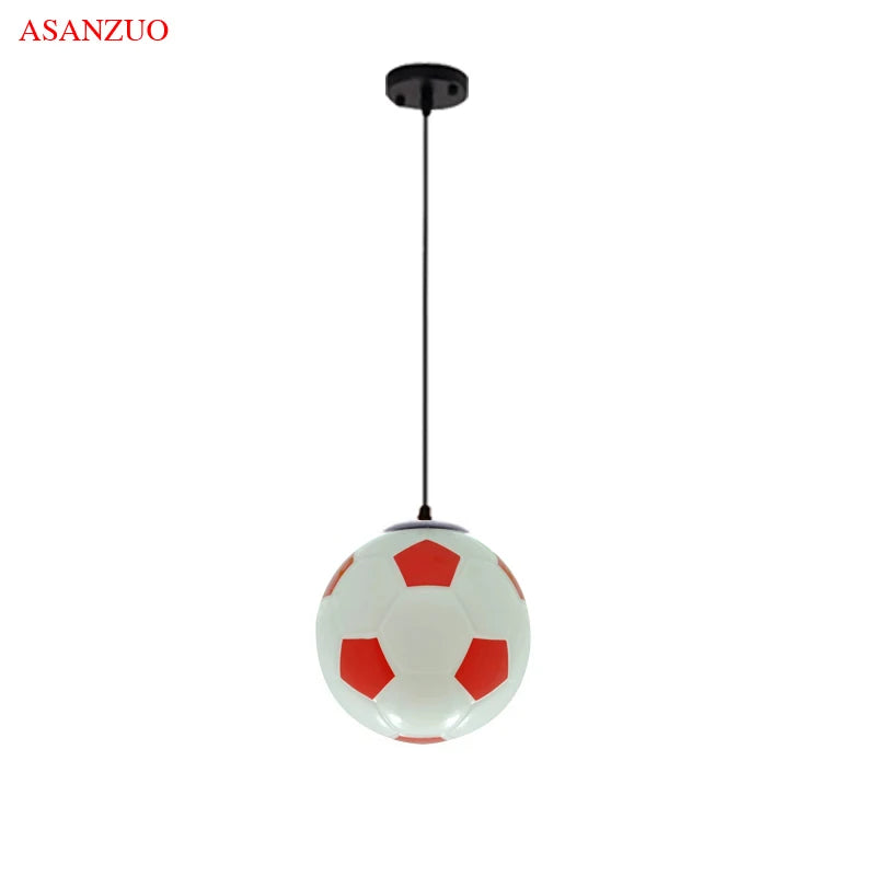 House Vogue™ - Kickoff LED Football Pendant Light – Unique Ceiling Lamp for Boys' Bedroom & Playroom Decor