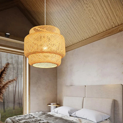 House Vogue™ - BambooAura Pendant Lamp