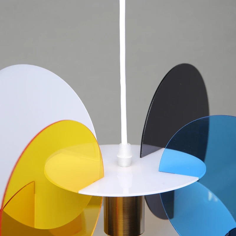 House Vogue™ - Luminous Loft: Colorful Acrylic Pendant Light for Dining & Bedroom